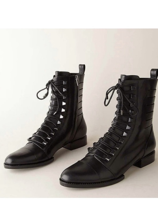 Alexander Wang Shoes - Alexander Wang Andrea ankle lace up bootie